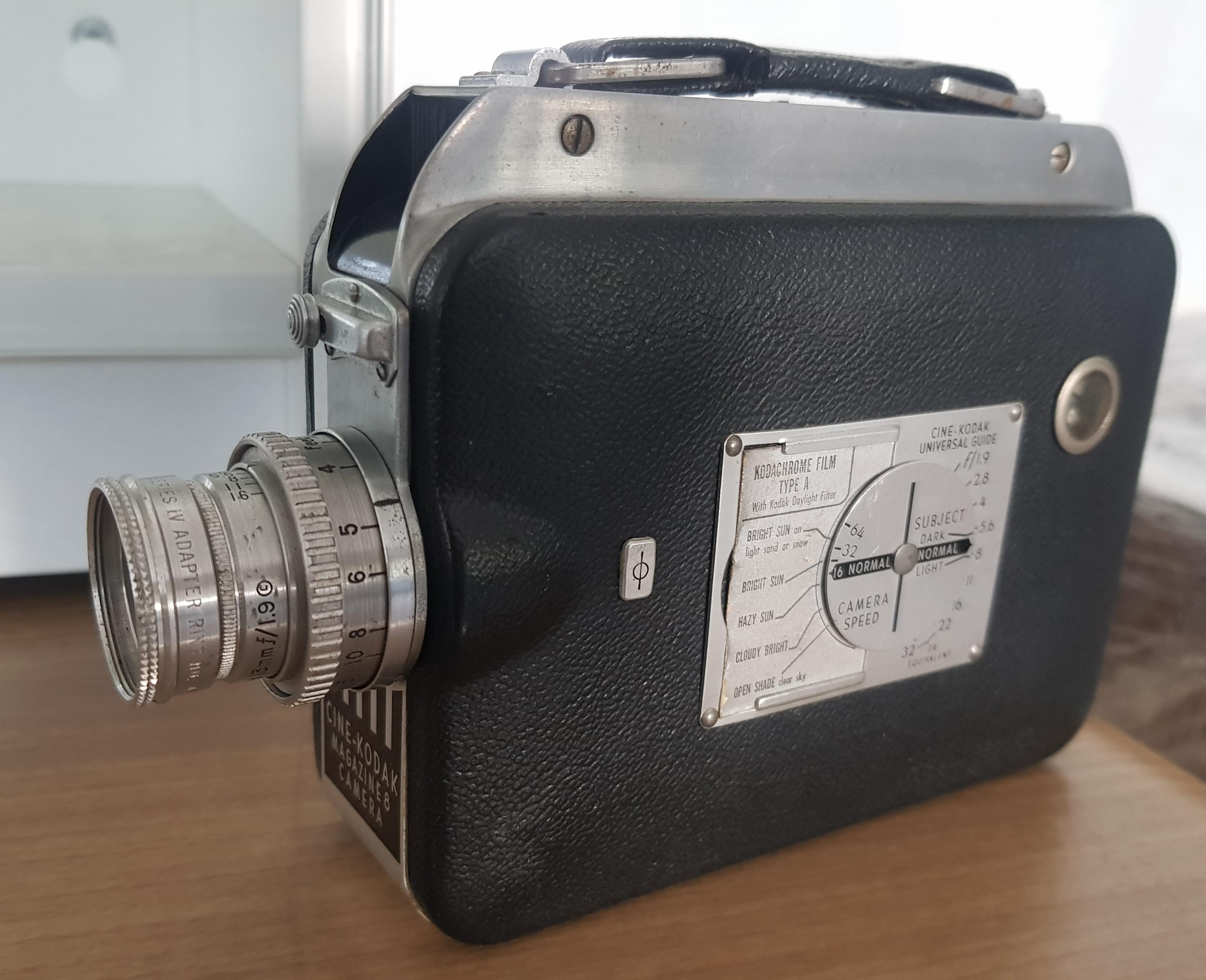 Cine-Kodak magazine 8 camera