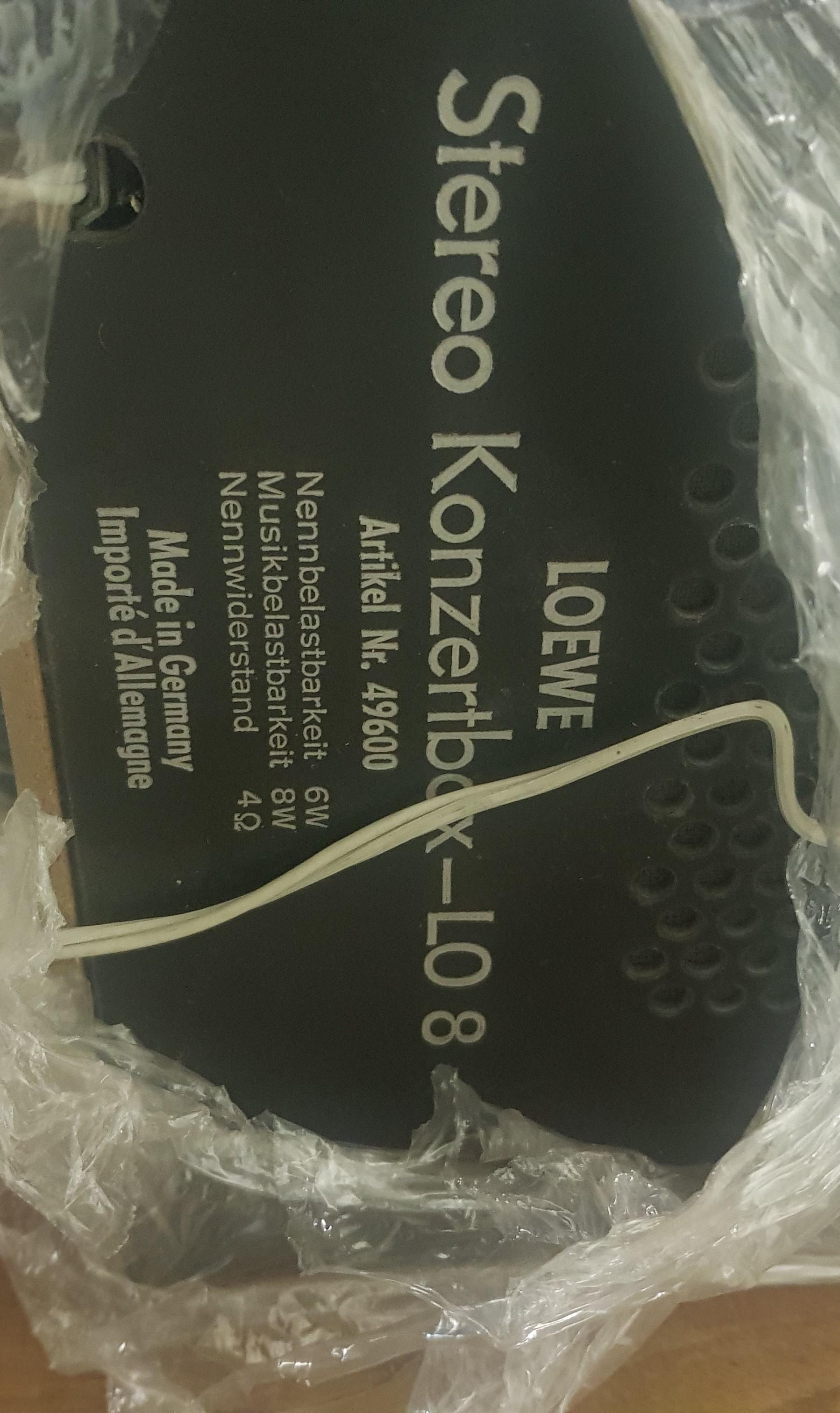Loewe Stereo Konzertbox LO-8