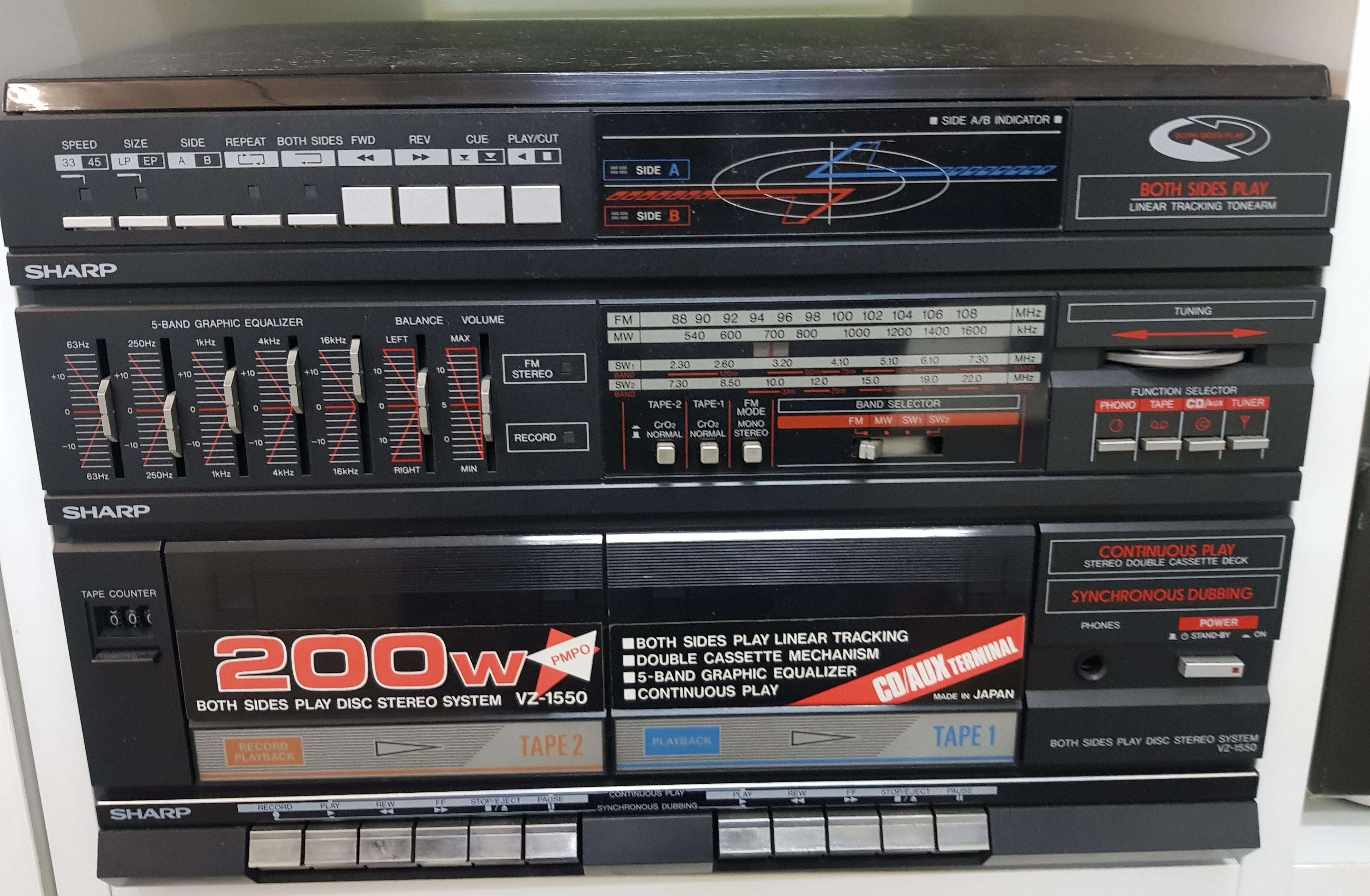 Sharp VZ-1550Z(BK)