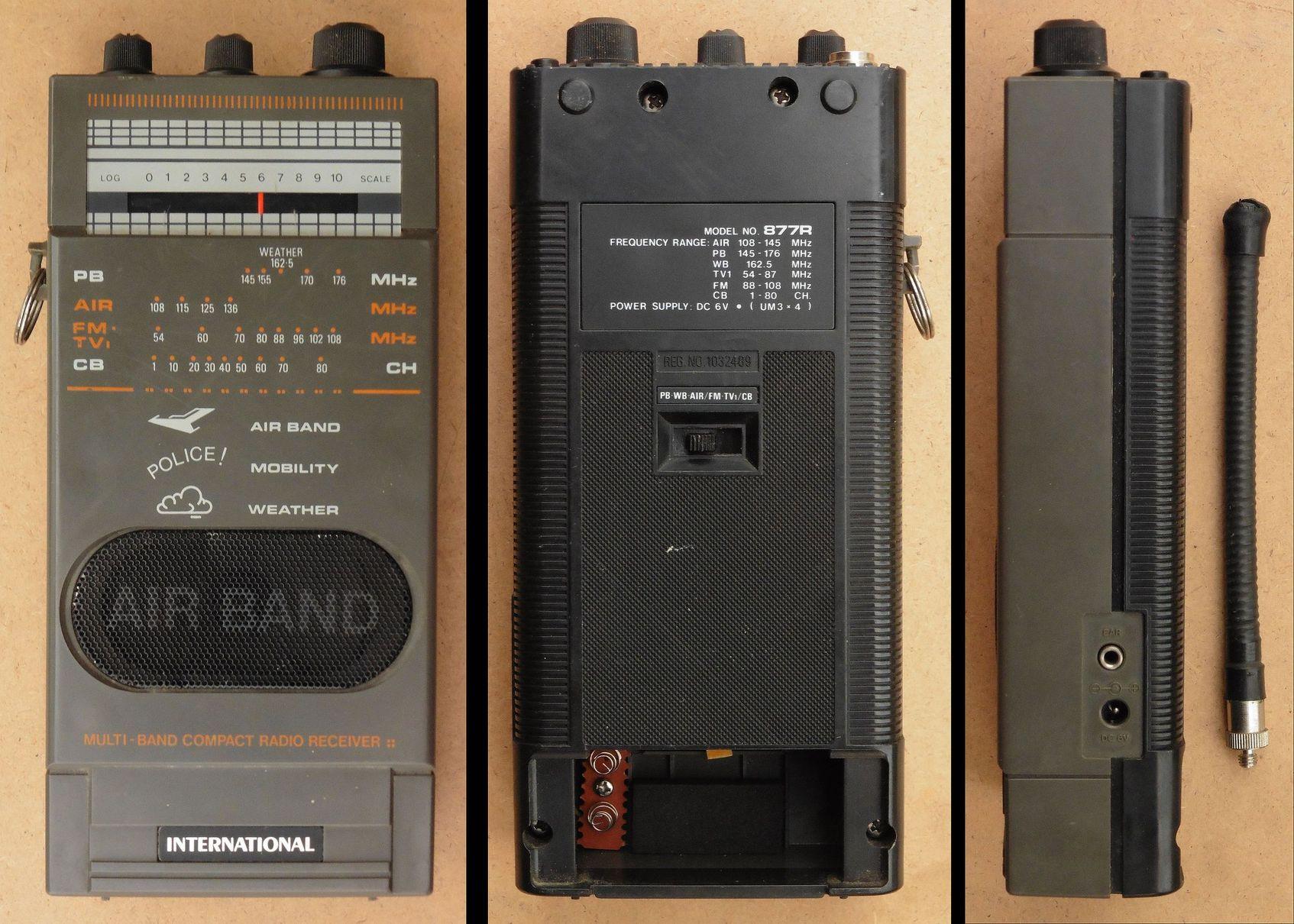 Multi Band Compact Radio-877R