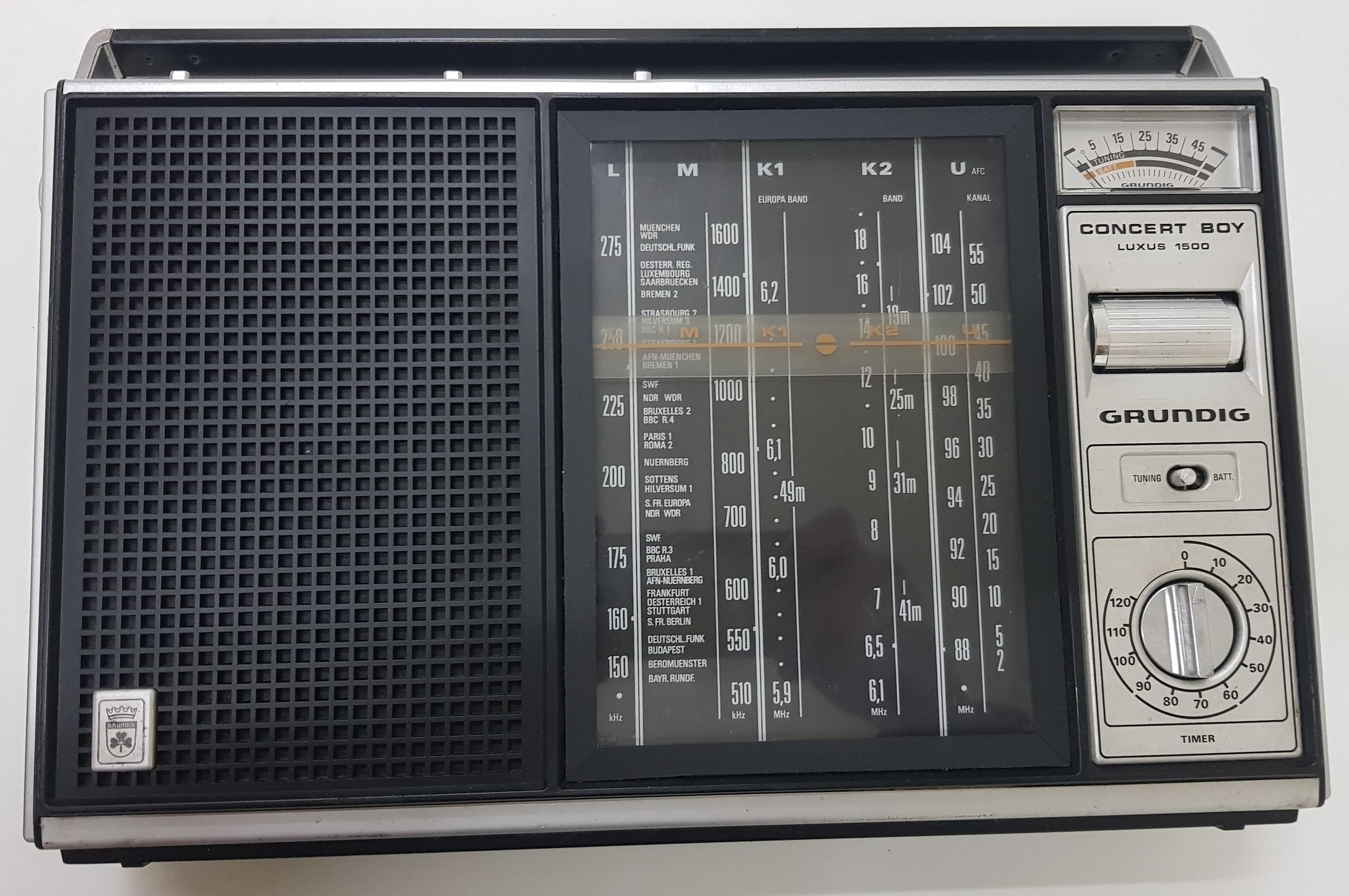 Grundig Concert-Boy Luxux 1500