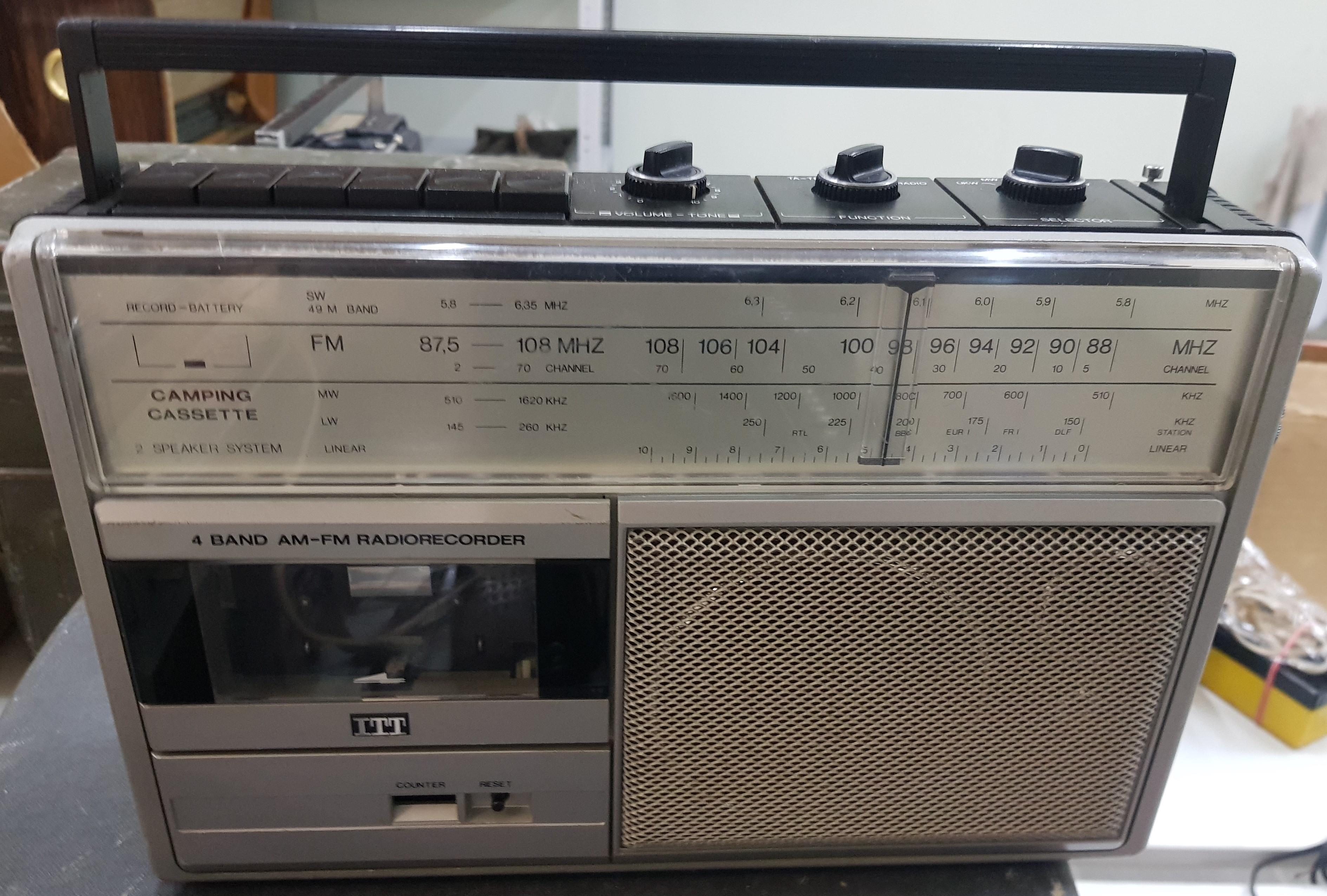 ITT Camping Cassette 110