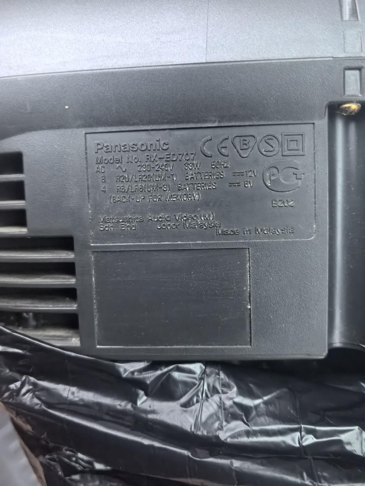 Panasonic RX-ED707