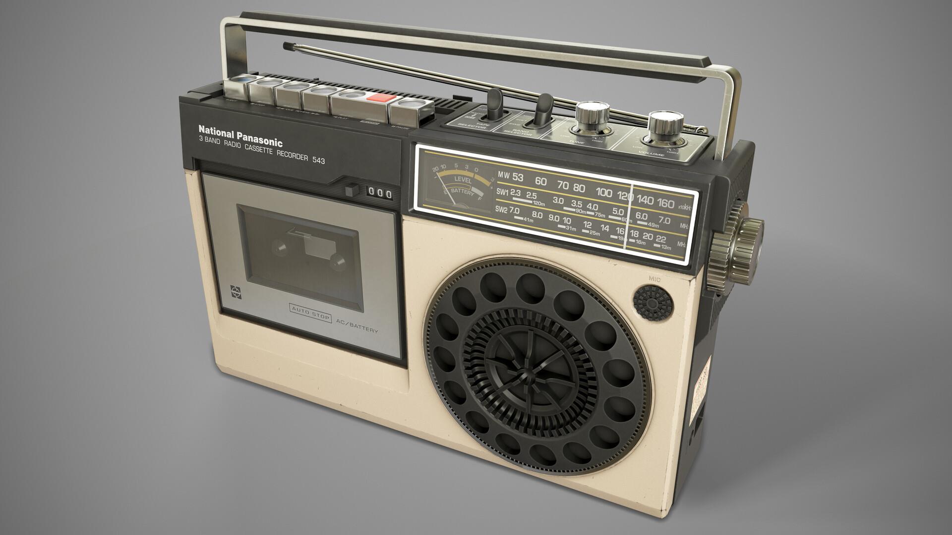 National Panasonic RQ-543ADS